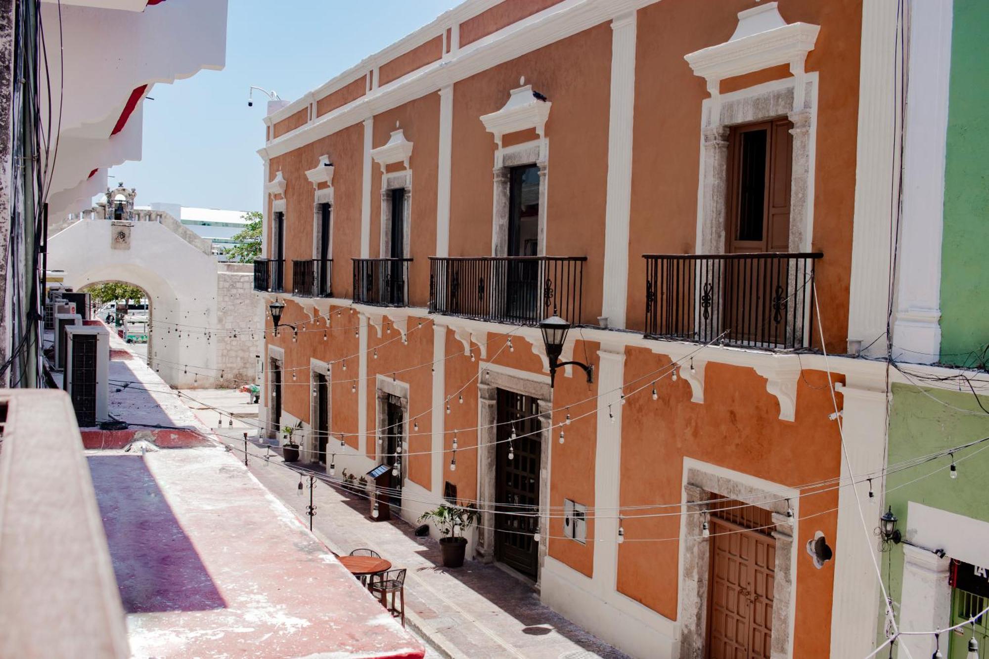 Hotel Boutique Casa Don Gustavo, カンペチェ エクステリア 写真