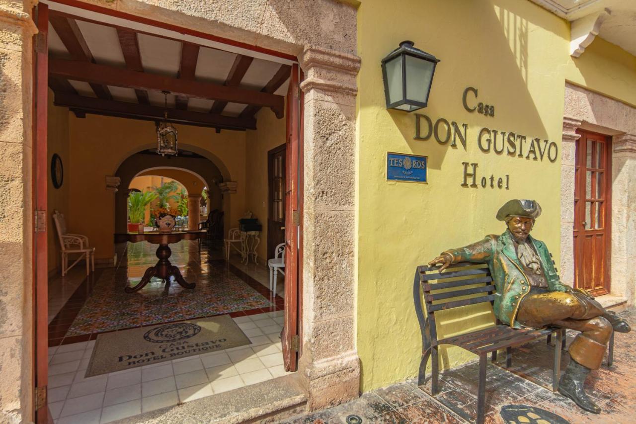 Hotel Boutique Casa Don Gustavo, カンペチェ エクステリア 写真